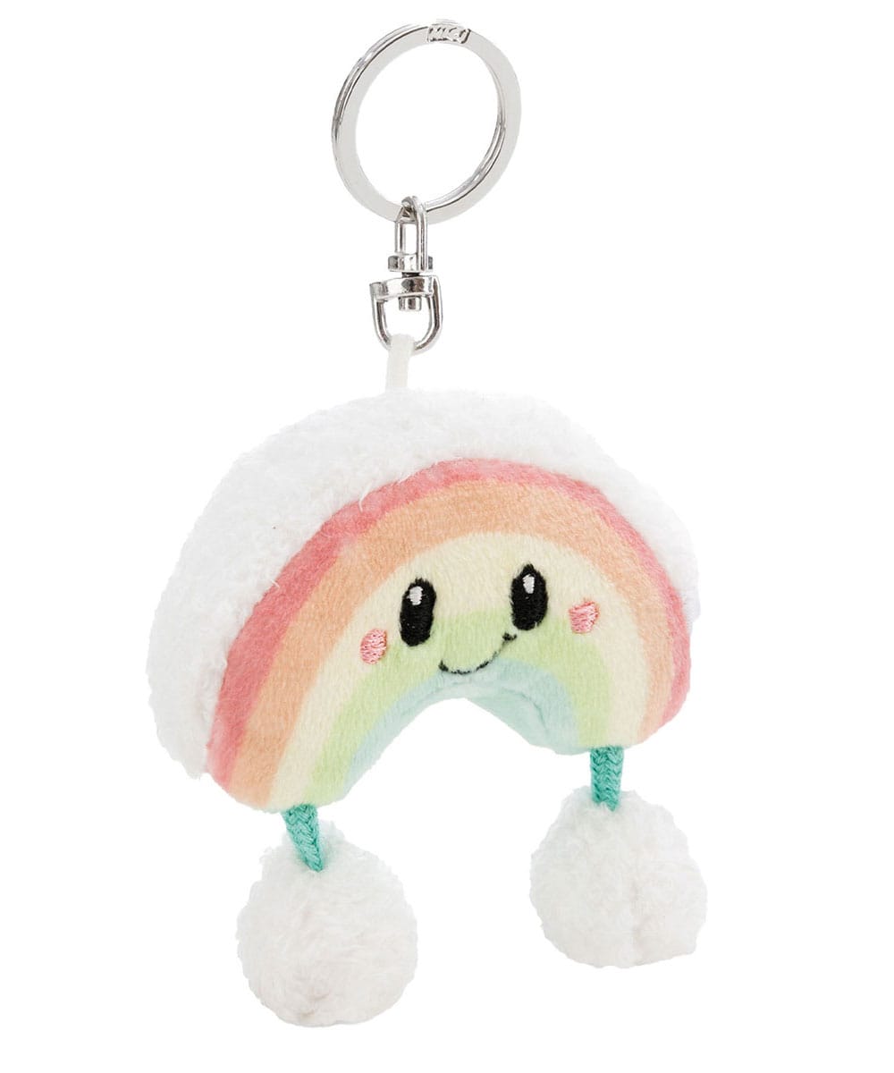 【NICI】ＢＢ　ベアフレンズ２５　レインボー　ニプシ　７ｃｍ