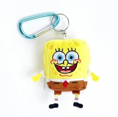 【スポンジ・ボブ】カラビナマスコット　ボブ