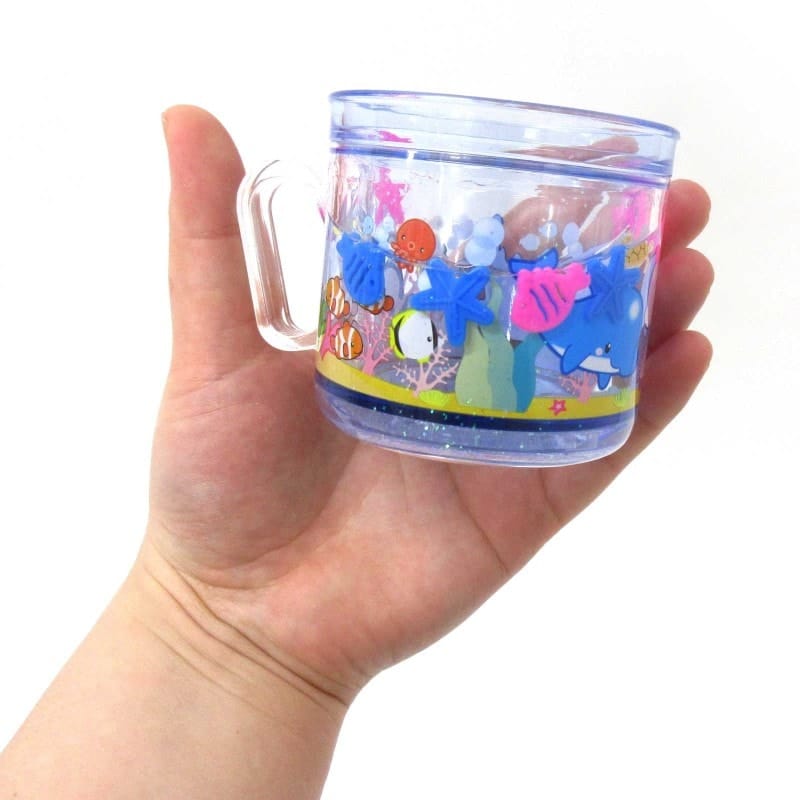 ミニWコップ マリンワールド ブルー