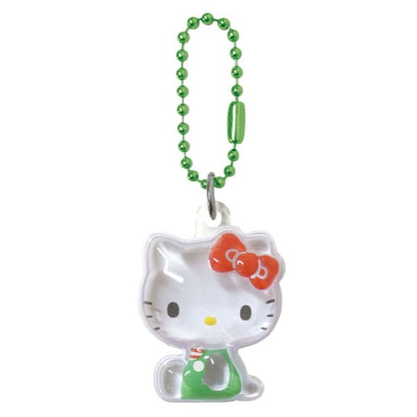 【サンリオキャラクターズ】キティぷっくりったいプチＢＣグリーン