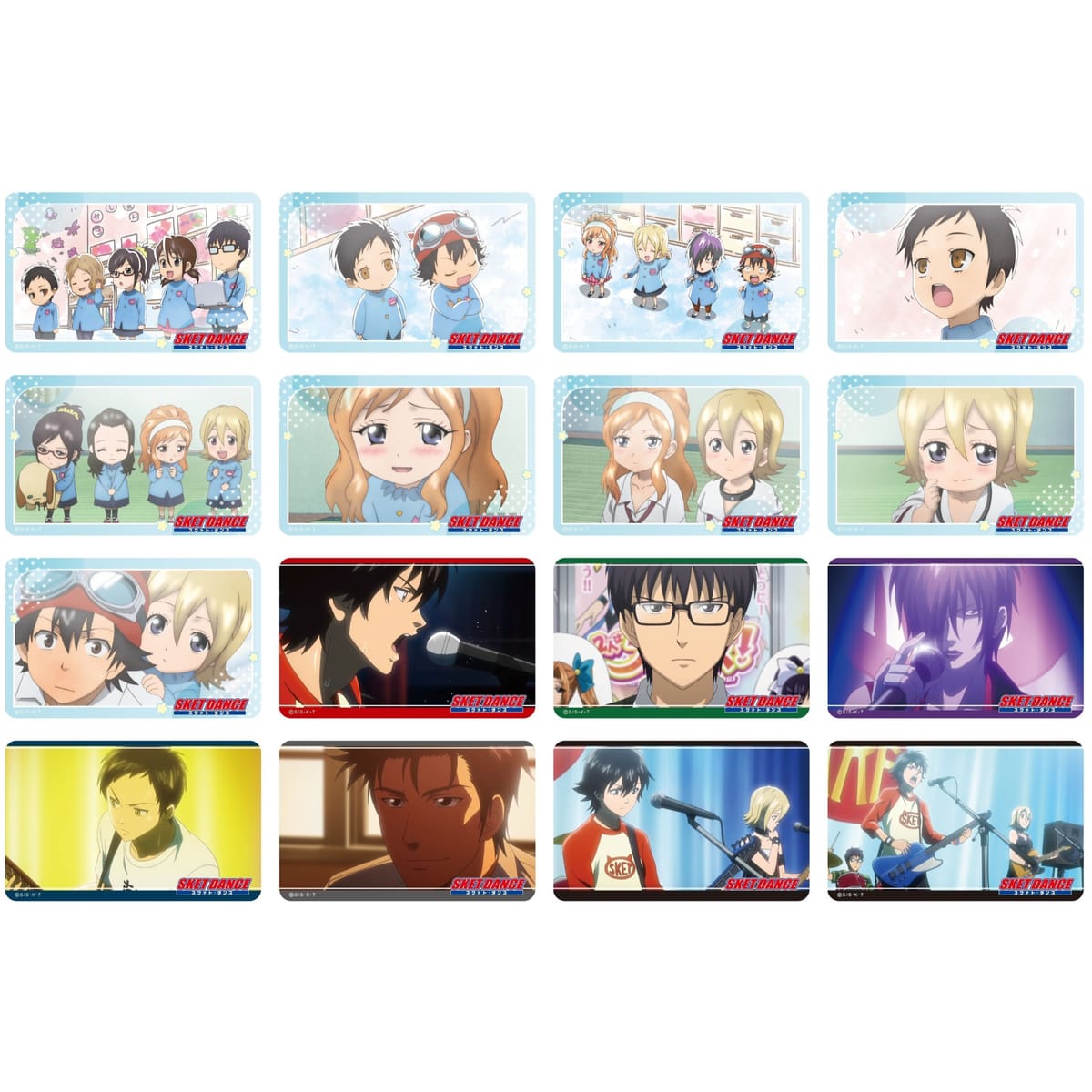 【TVアニメ「SKET DANCE」】場面写トレーディングクリアカード≪単品≫（全16種ランダム）