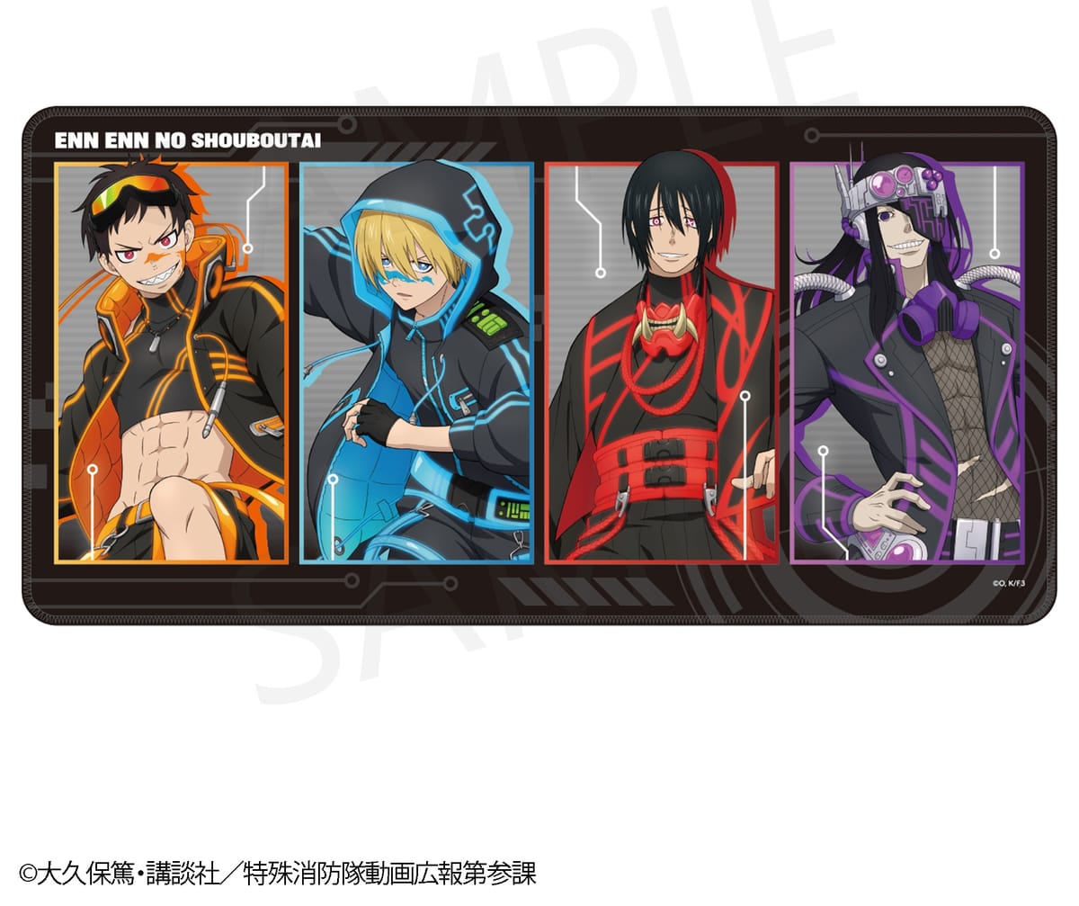 【炎炎ノ消防隊 参ノ章】デスクマット