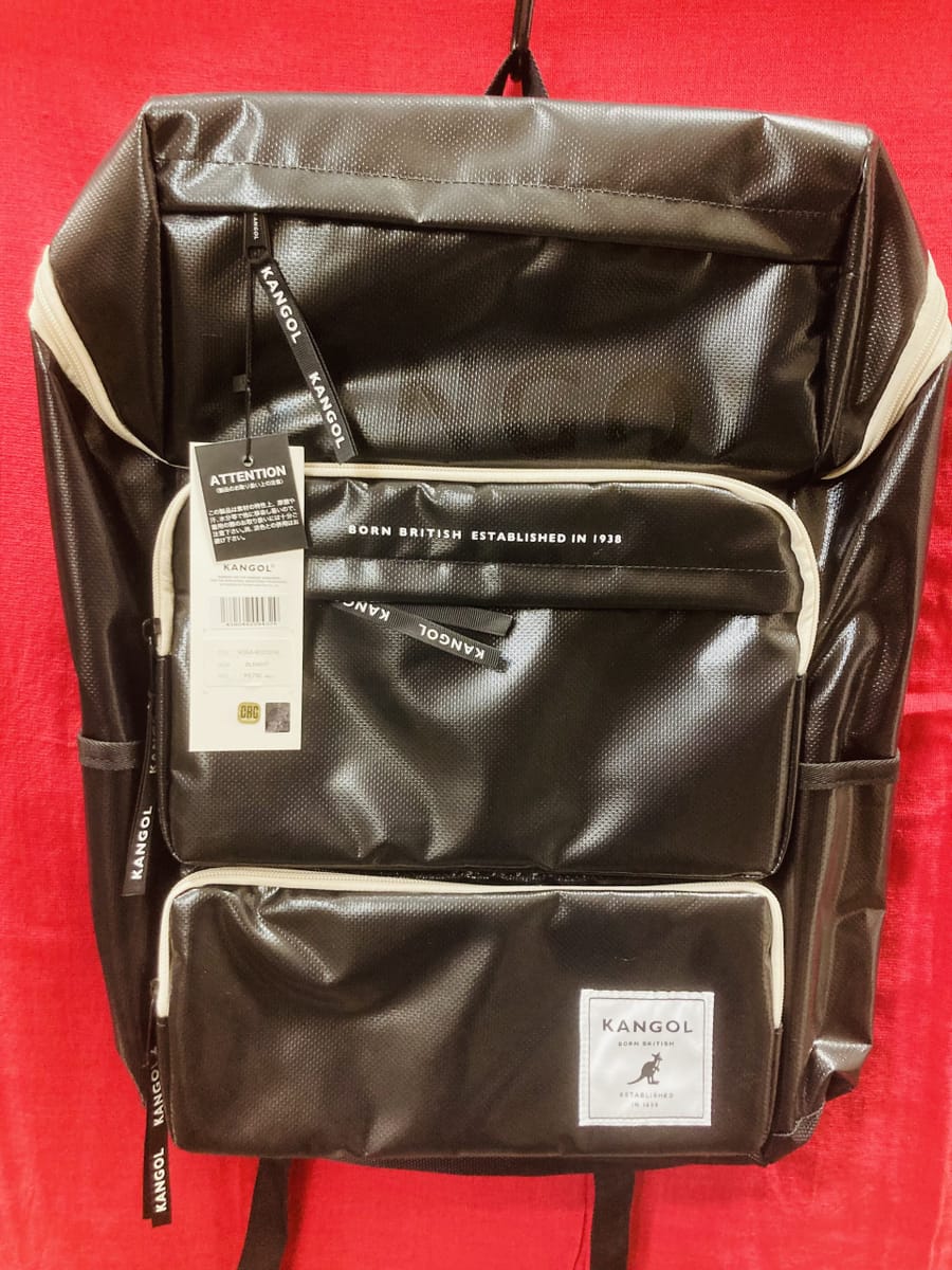 【カンゴール】 ターポリュック BLKHW