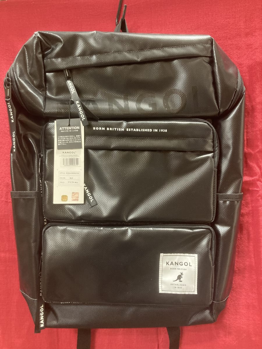 【カンゴール】ターポリュック BLK