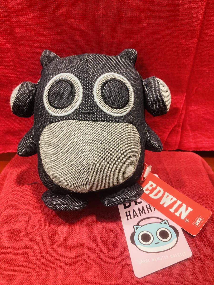 【ブルーハムハム】 EDWIN ぬいぐるみ