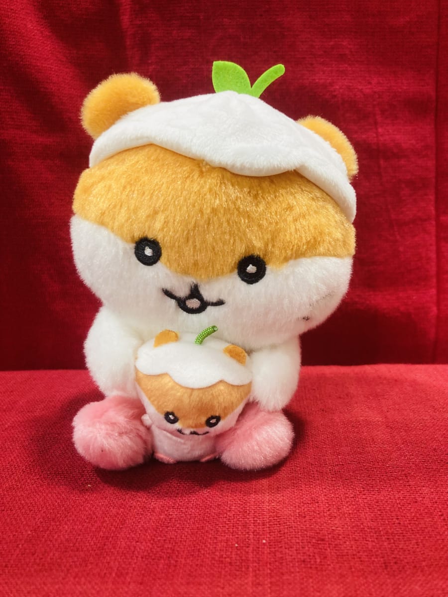 【ナガノ×サンリオキャラクターズ】 ペアぬいぐるみ コロコロクリリン