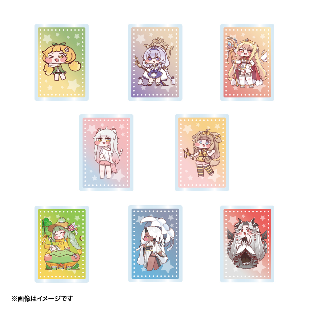 【トリッカル】クリアカード(アクリル)　≪セット≫（全8種）