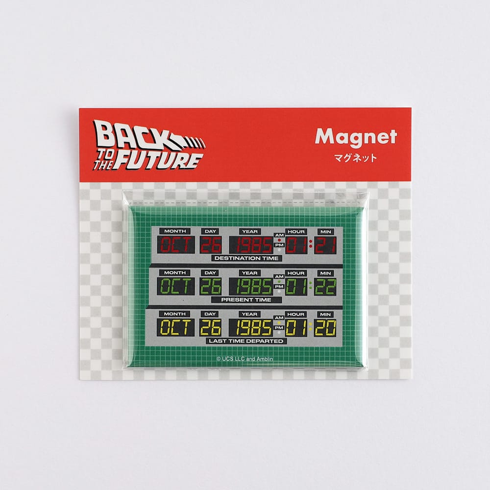 【バックトゥザフューチャー】マグネット（グリーン）