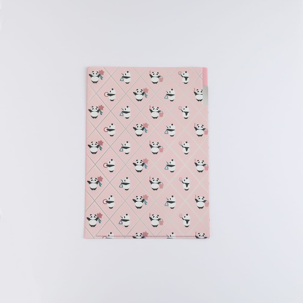 【パンダコパンダ】A4 ポケットクリアファイル（おんがく）