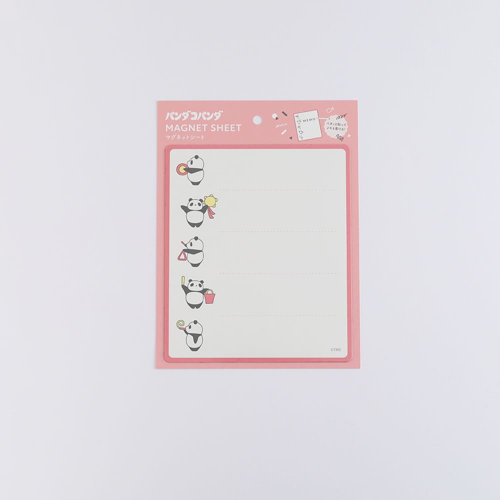 【パンダコパンダ】マグネットシート（おんがく）