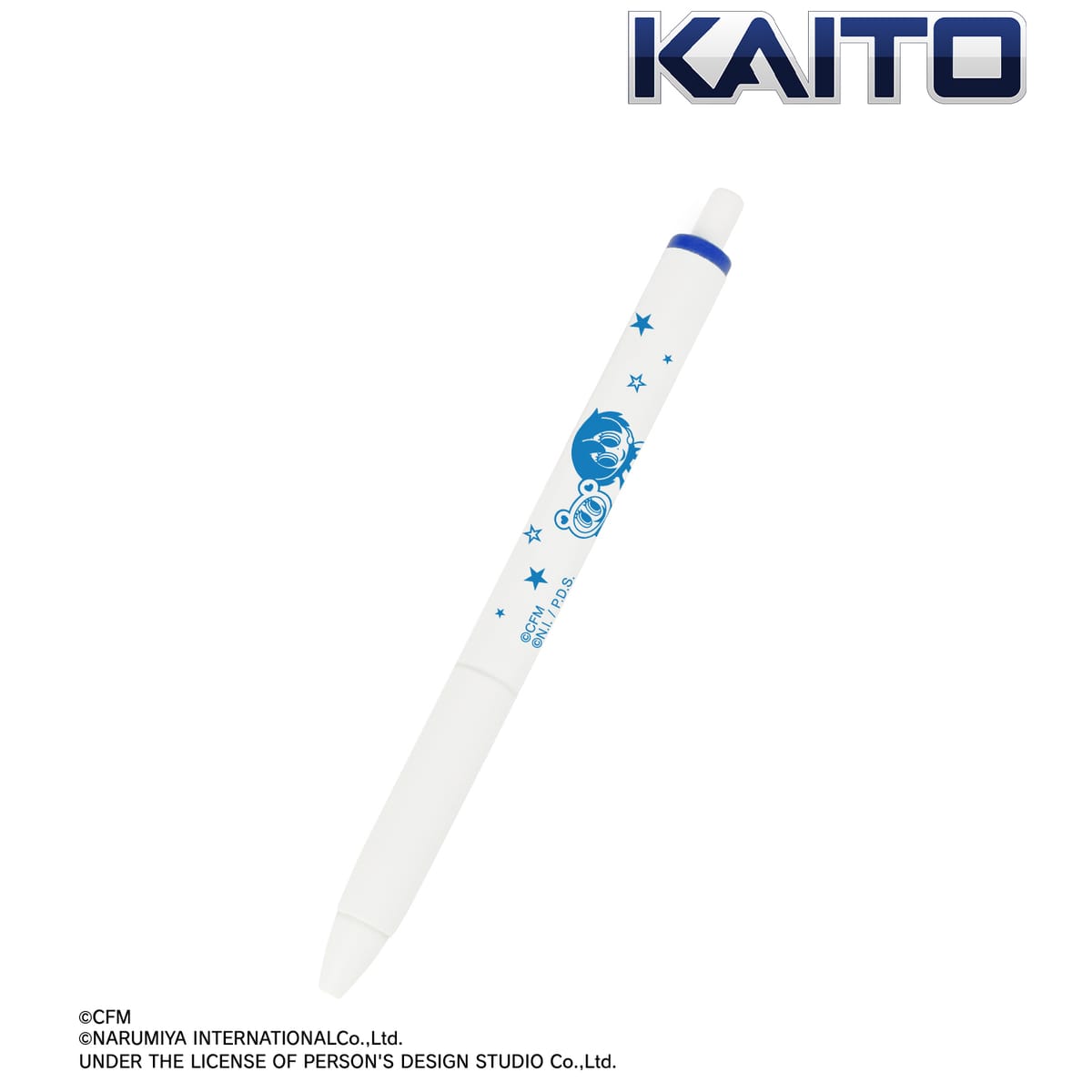 【初音ミク】ANGEL BLUEコラボ 描き起こし KAITO&ナカムラくん ユニボール ワン ゲルインクボールペン