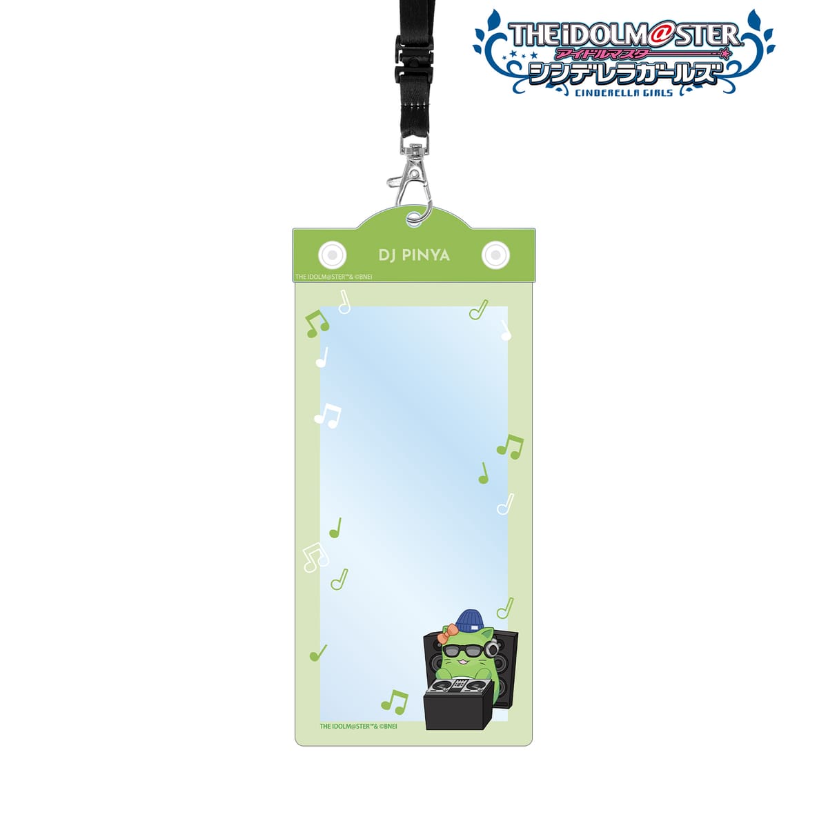 【アイドルマスター シンデレラガールズ】DJぴにゃこら太 チケットホルダー