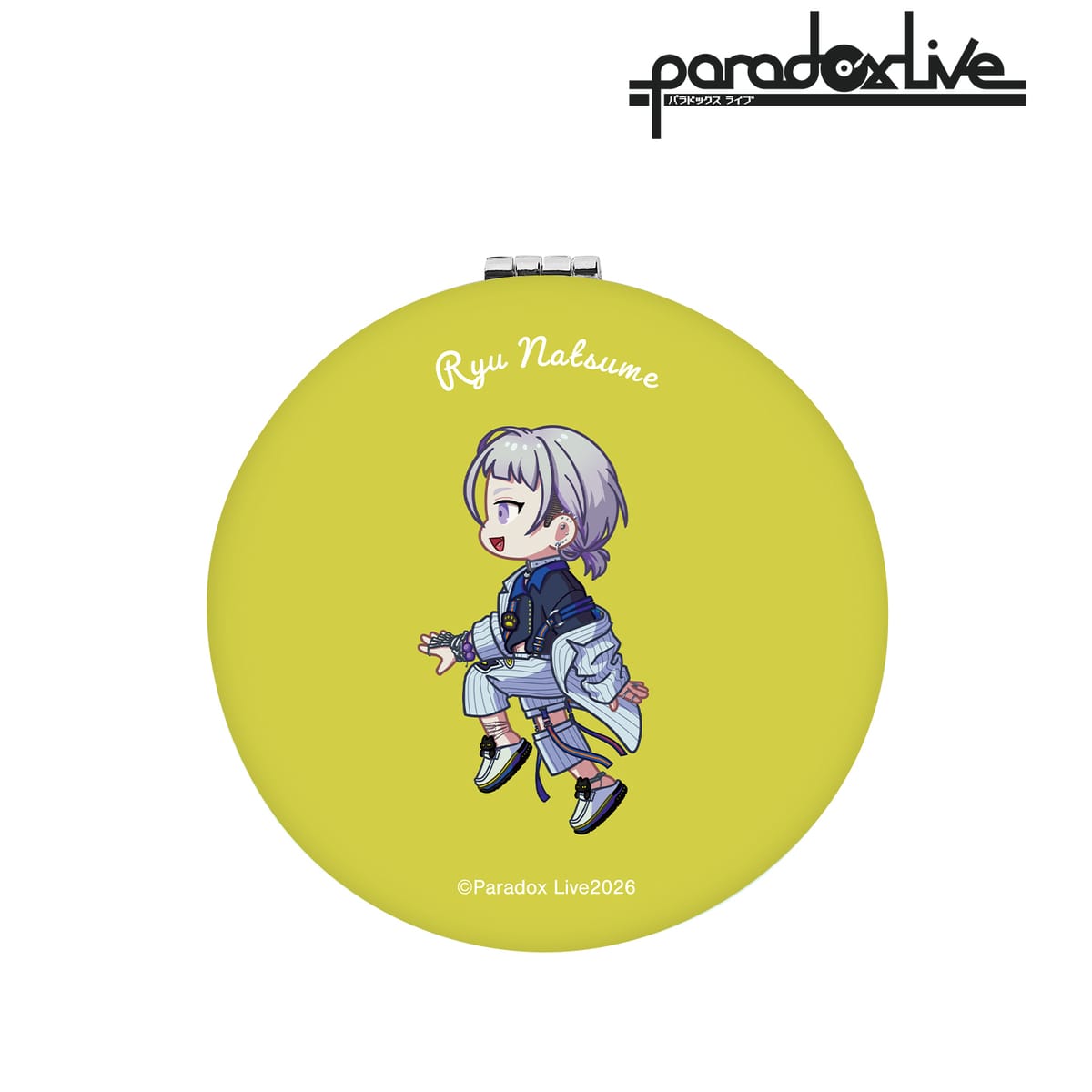 【Paradox Live】棗 リュウ ちびとこ 丸型折りたたみミラー