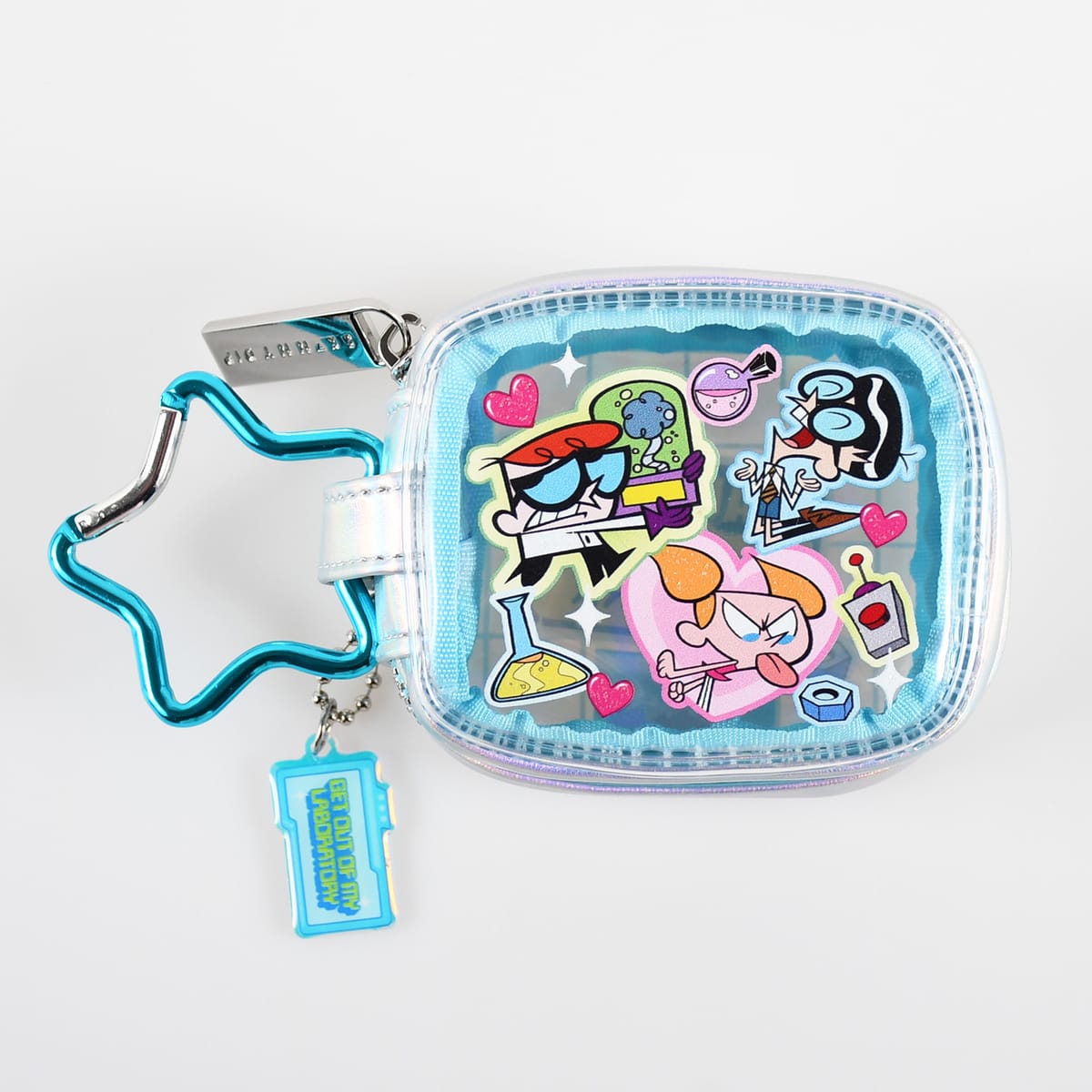 【SKINNYDIP】Ｗイヤホンケース　デクスターズ　ラボ