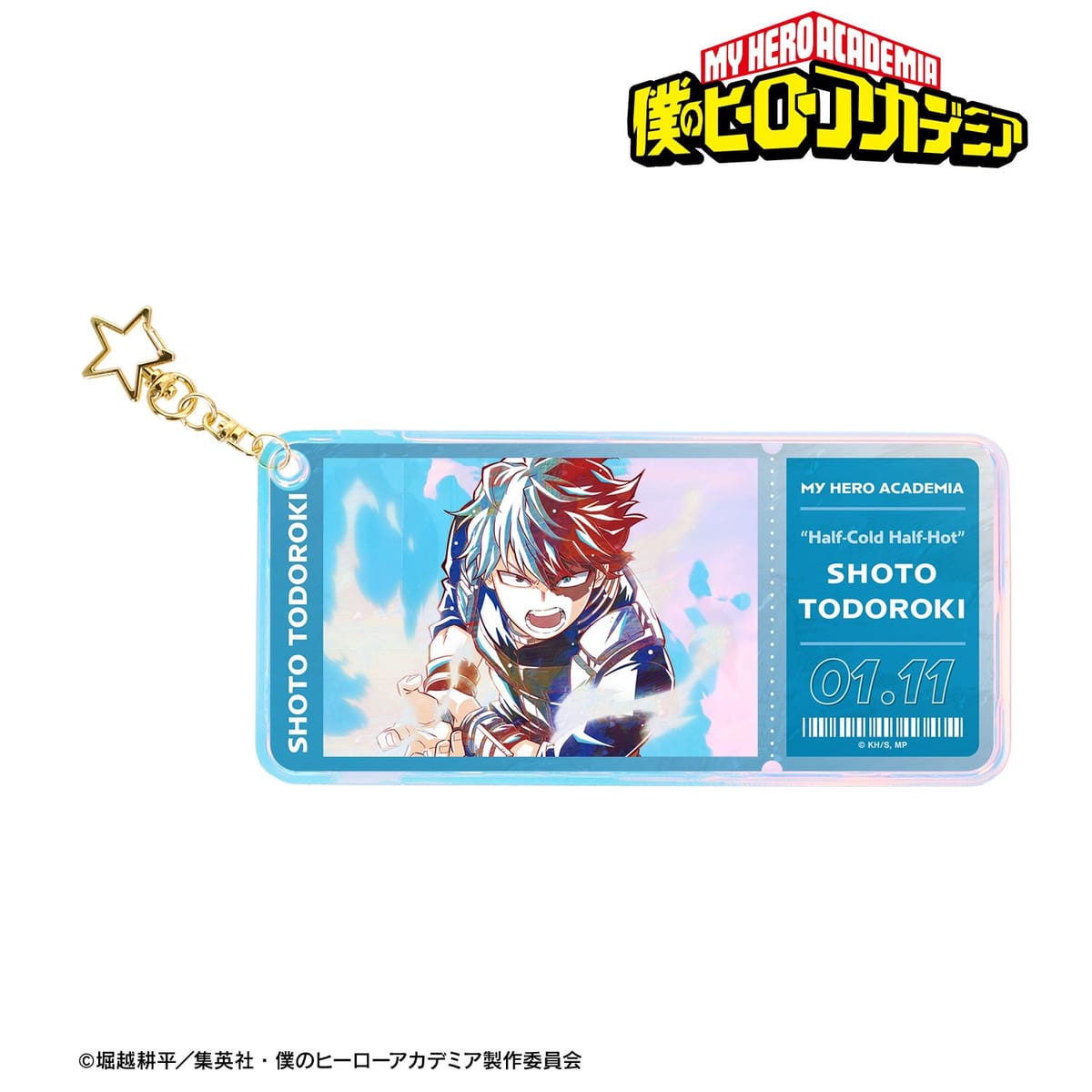 【僕のヒーローアカデミア】轟焦凍 Ani-Art 第8弾 オーロラチケットホルダー