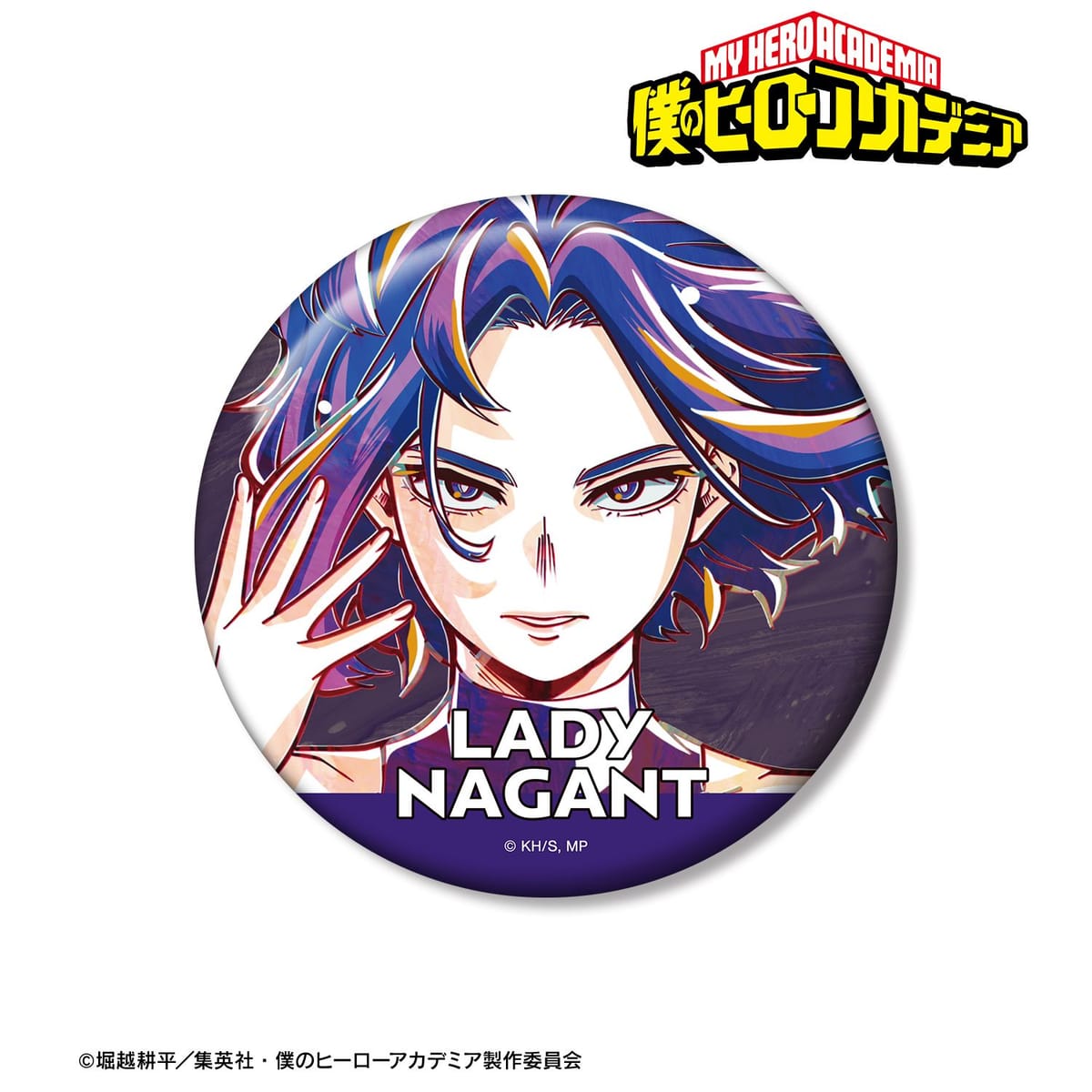 【僕のヒーローアカデミア】レディ・ナガン Ani-Art 第8弾 100mm缶バッジ