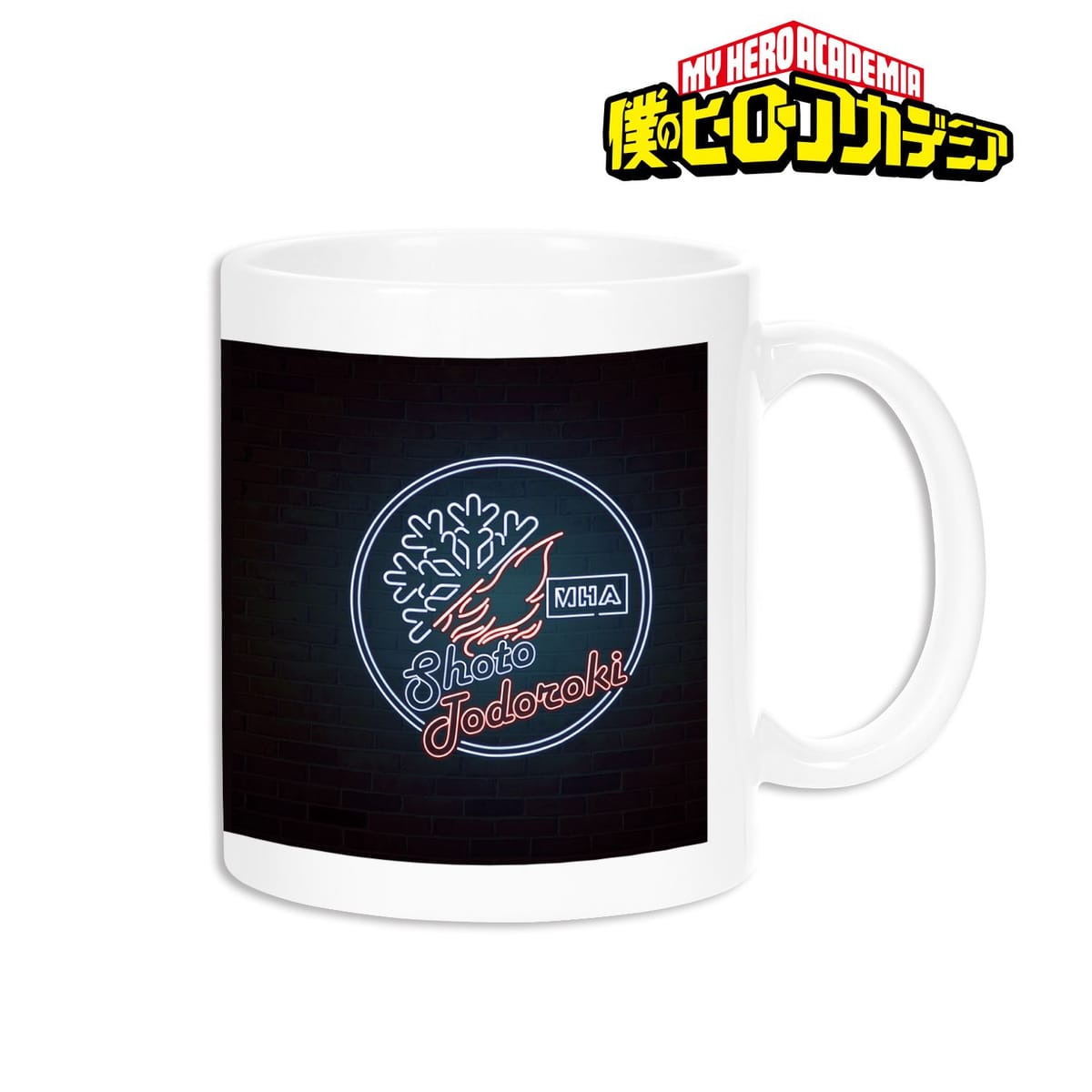 【僕のヒーローアカデミア】轟焦凍 Ani-Neon マグカップ