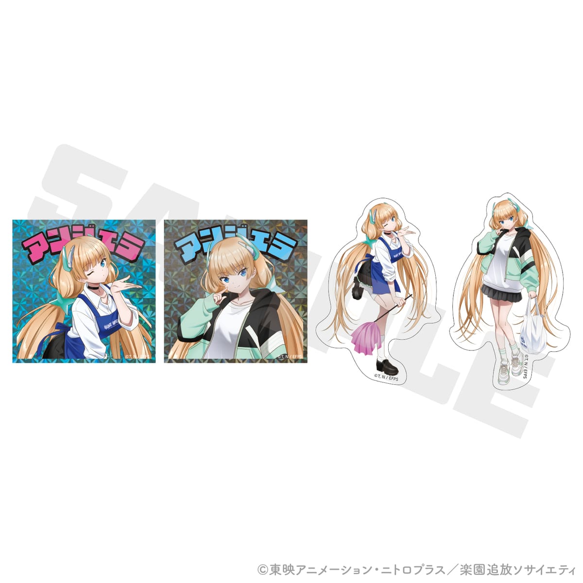 【楽園追放】 トレーディングステッカー≪セット≫（全4種）