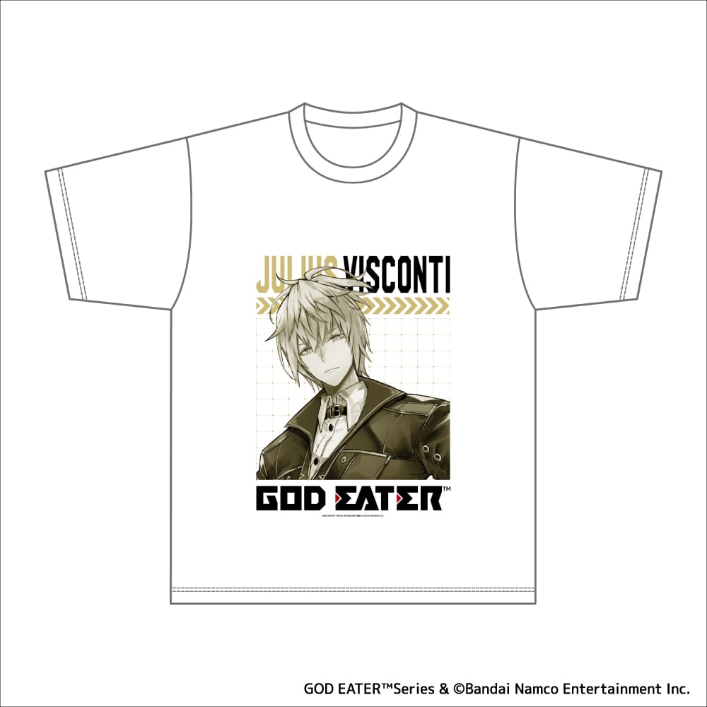 【GOD EATER】 Tシャツ WH ジュリウス・ヴィスコンティ XL