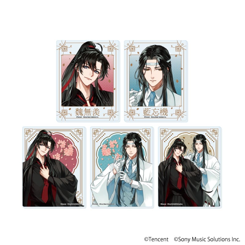 【魔道祖師】アクリルカード 01/描き起こしイラスト ≪単品≫(全5種ランダム)