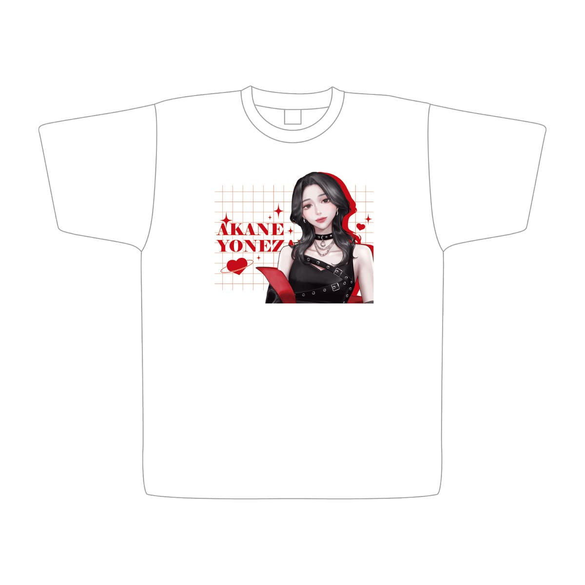 【米澤茜】 Tシャツ WH  L