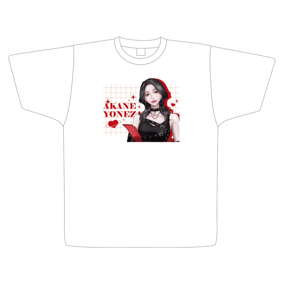 【米澤茜】 Tシャツ WH  XL