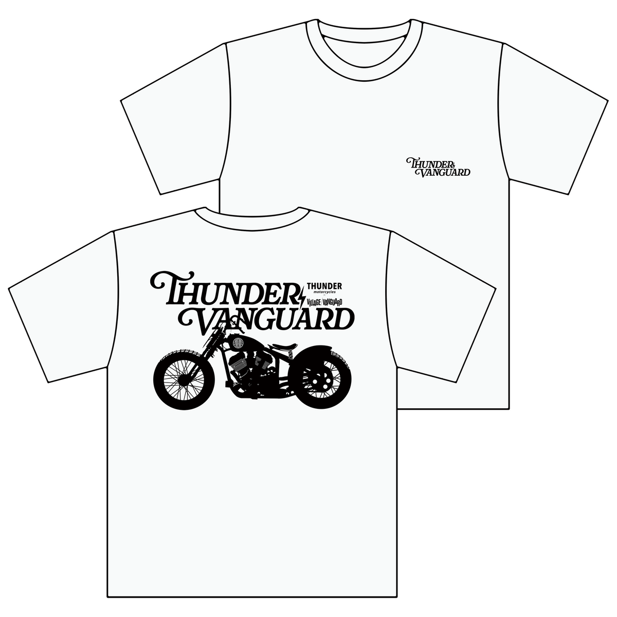 【TM×VV】TシャツWHITE（XL）