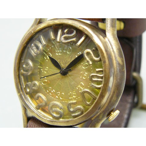 【手作り腕時計】355  ””On Time3-B””【完全受注生産】