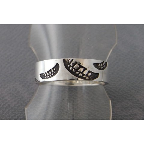 【smile mammy】smile stamp ring（Sサイズ） サイズ9号【受注生産】