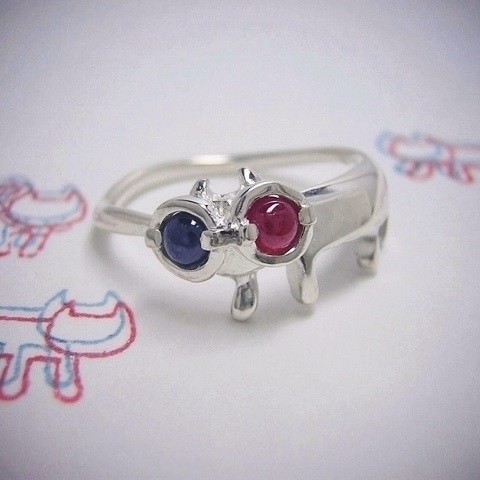 【llllllooo】３Ｄ眼鏡をかけたステネコくん（13号）【受注生産】