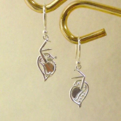 【eqouco】ミジンコピアス　オスメスRP