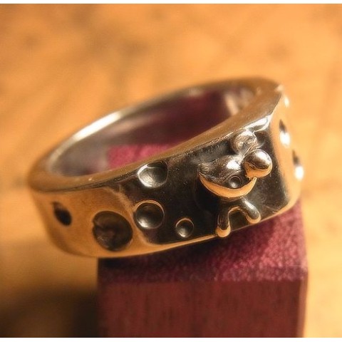 【林檎屋】チーズねずみ・リング