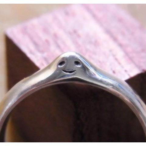 【林檎屋】ひょっこりオバケ・リング