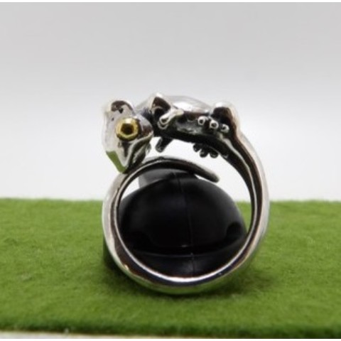 【林檎屋】カメレオン・リング