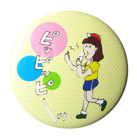 【りかちゃん】ピッピッピー缶バッチ