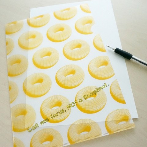 【数研出版】クリアファイル（トーラス）