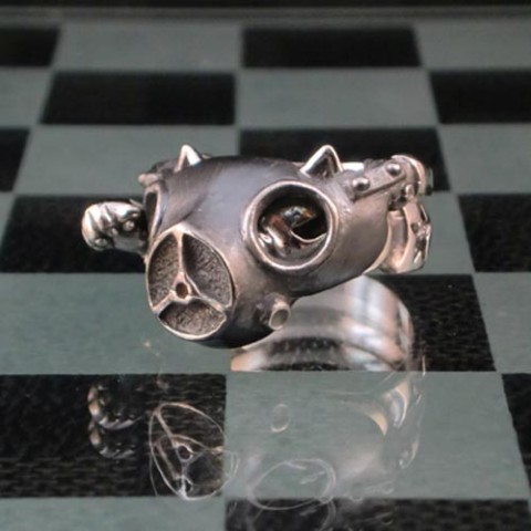 【1.69[one.rock]】【2.69[ニャン ロック]】【リング】Toxic-nyan! 13号）