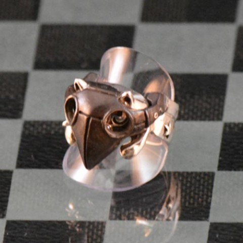 【1.69[one.rock]】【2.69[ニャン ロック]】【リング】Plague Doctor Mask（13号）