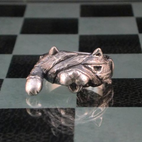 【1.69[one.rock]】【2.69[ニャン ロック]】【リング】Mummy-nya（13号）