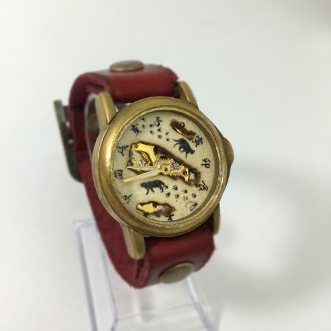 【手作り和時計工房　こんぺいとう】散策猫