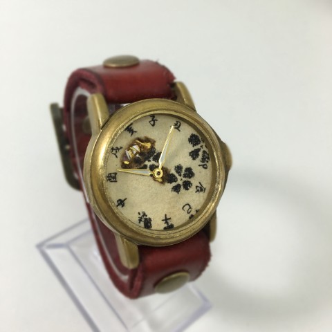 【手作り和時計工房　こんぺいとう】桜模様